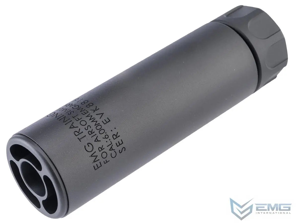 EMG Guardian Mock Suppressor Unit w/ Built-In E-Shooter Compact Rechargeable Tracer (Color: Black / Mid)