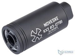 EMG Noveske KX3 Flash Hider w/ Built-In Spitfire Rechargeable Tracer (Color: Black / 14mm CCW) image 0