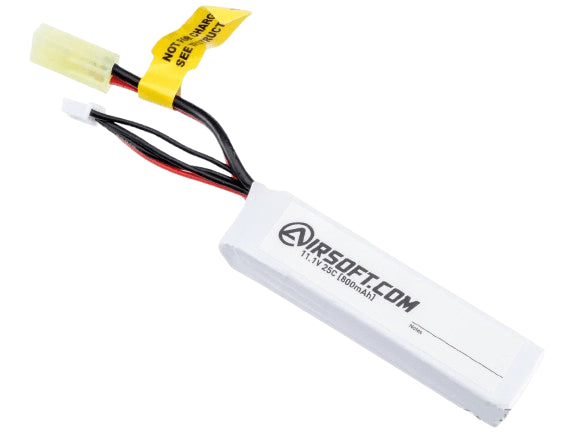 Airsoft.com 11.1v High Performance Airsoft Battery (Model: Small Tamiya / 800mAh)