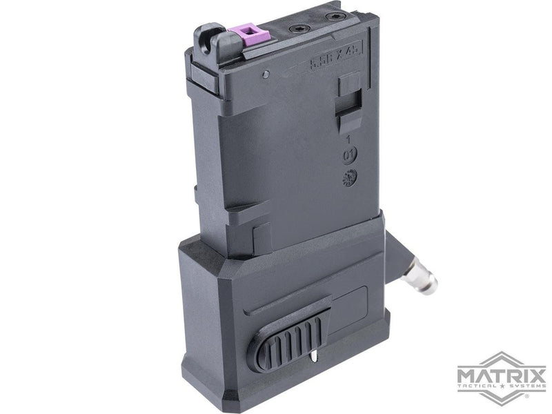 Matrix x T8 x SP Systems CNC HPA Magazine Adapter for Tokyo Marui MWS GBBR image 0