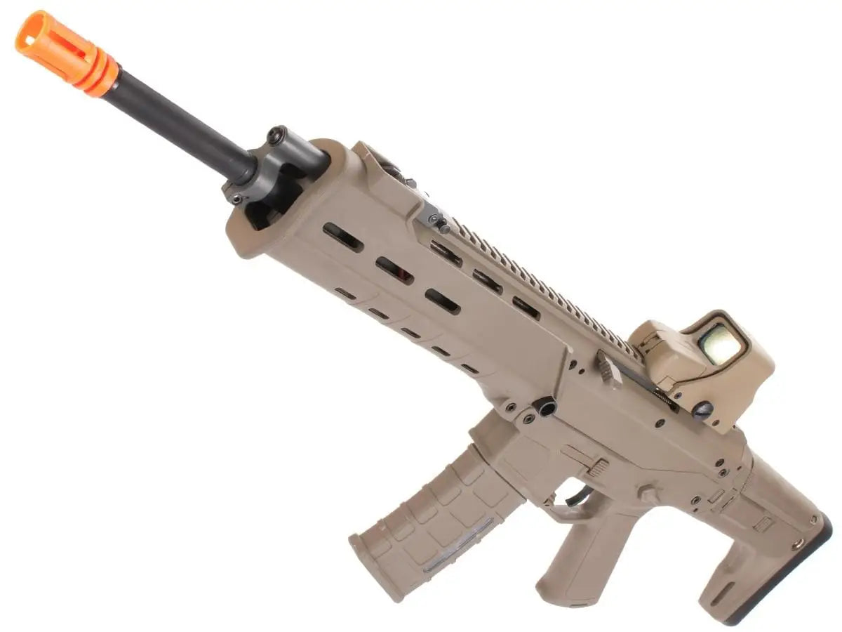 A&K Adaptive Combat Rifle Airsoft AEG Rifle (Color: Dark Earth / Carbine)
