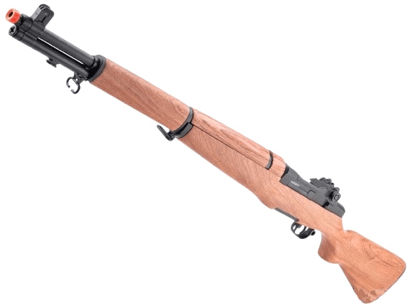 A&K Collectors M1 Garand Airsoft AEG w/ Real Myanmar Rosewood Stock