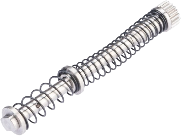 MITA Enhanced Stainless Steel 120% Dual Recoil Spring Guide for SIG Sauer ProForce M17 Airsoft Gas Blowback Pistols image 0