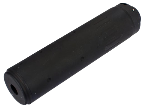Element / CYMA QD Barrel Extension with Masada Type Steel Flash Hider (Color: Black - Long / 14mm Negative)