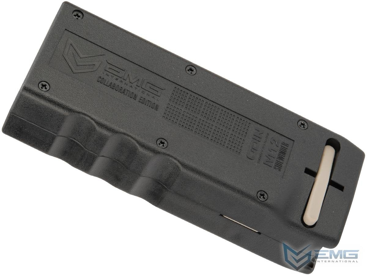 EMG Odin Innovations M12 Sidewinder Speed Loader with M12 Sound-Dampening Buffer (Color: EMG Operator Black) image 0