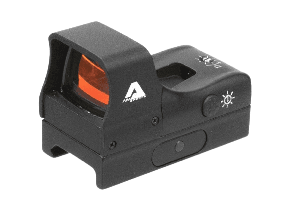 AIM Sports 1x27 Compact Red Dot Sight w/ Push Button Activation image 0