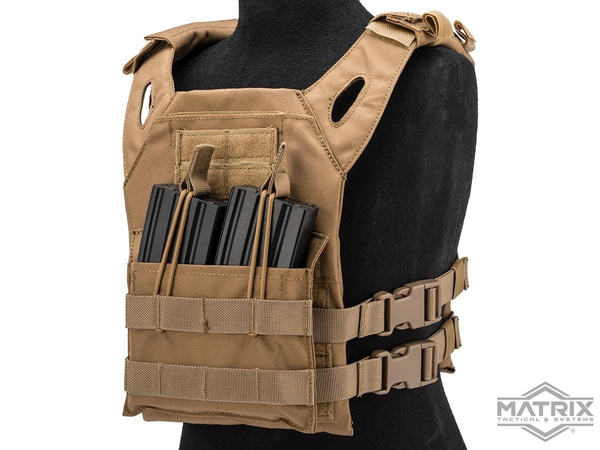 Matrix Level-1 Child Size Plate Carrier - Tan image