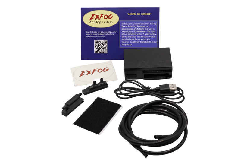 ExFog Goggle Anti-Fog Fan Kit (Model: Essential Kit - Velcro Only) image 0