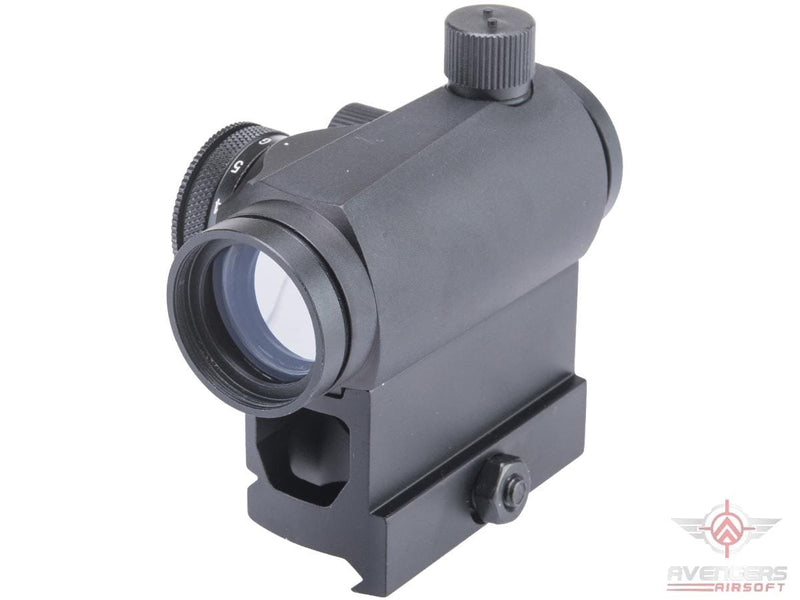 Avengers X1 Compact Reflex Red & Green Dot Sight w/ QD Riser (Color: Black) image 0