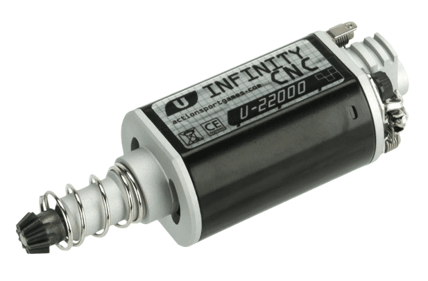 ASG Infinity CNC Custom Airsoft AEG Motor (Type: Long Axle / U-22000) image 0
