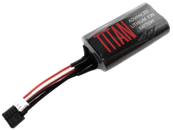 Titan Power 7.4v 3000mAh 16C Brick Type Li-Ion Battery (Connector: Standard Deans) image 0
