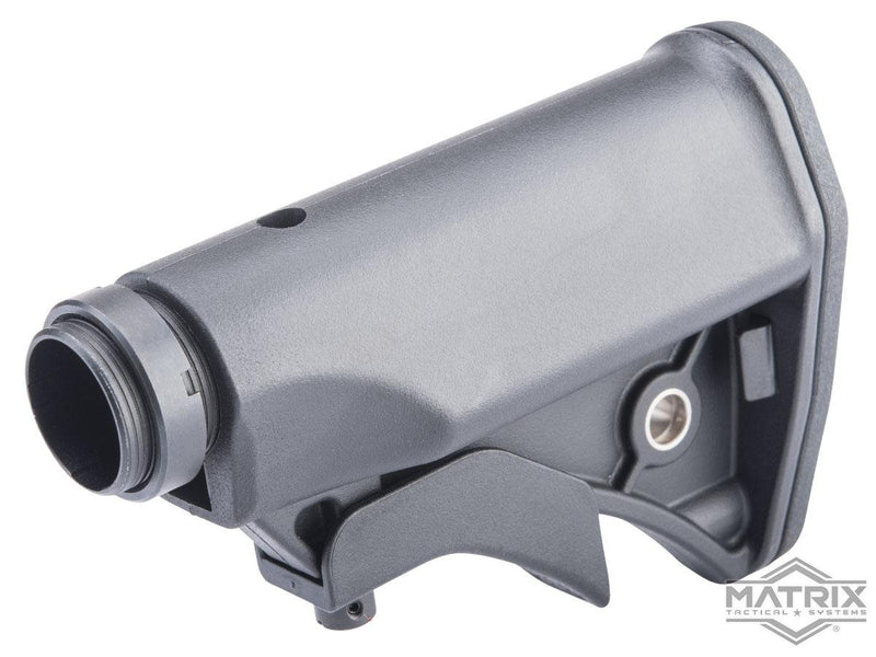Matrix Compact Adjustable Replacement Stock Set for M4/M16 Airsoft AEG Rifles image 0