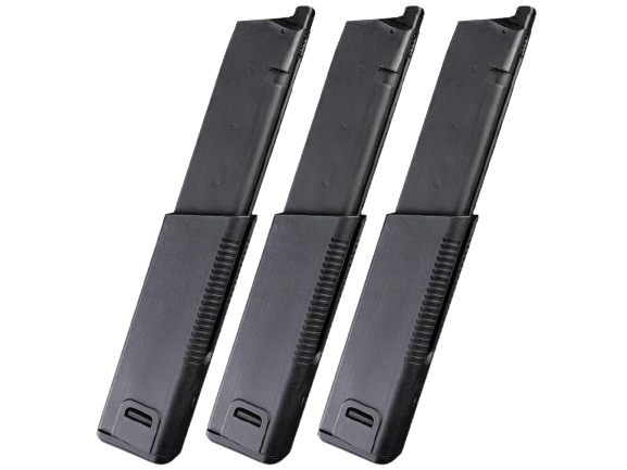 Krytac 60 Round Magazine for Vector Gas Blowback Airsoft SMGs (Package: 3x Magazine Pack) image 0