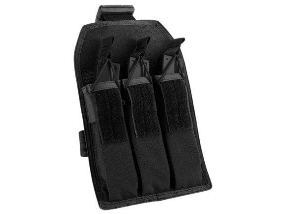 Matrix Airsoft SMG Magazine Thigh Pouch (Color: Black) image 0