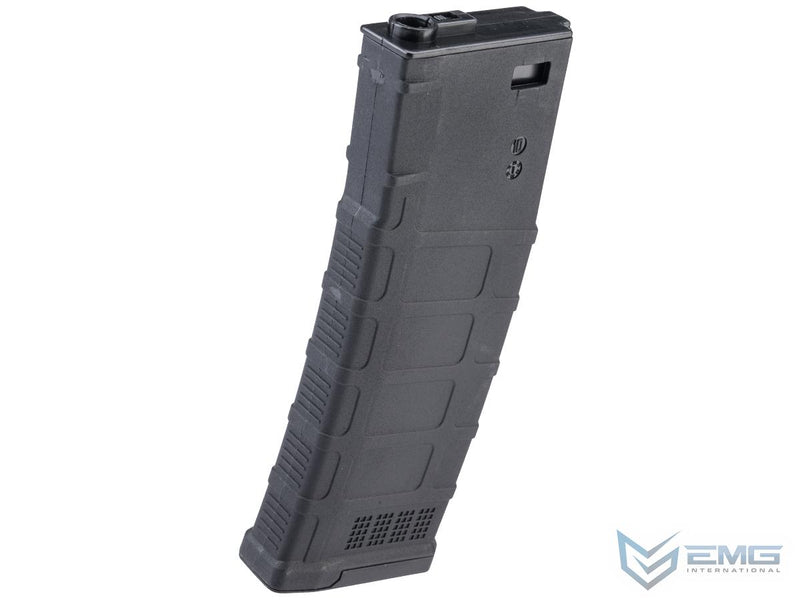 EMG 220rd Mid-Cap Polymer Magazine for M4 Airsoft AEG Rifles
(Color: Black)