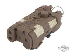 Matrix Mini PEQ-NGAL Next Generation Red / IR Dual Laser and Flashlight (Color: Tan) image 0