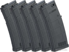 ARES AMAG 130rd Mid-Cap Magazine for M4 AEG Rifles -5 PACK image 0