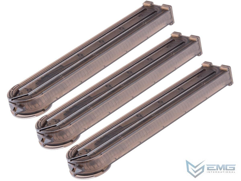EMG / KRYTAC 200rd/50rd Selectable Capacity Magazine for P90 Series Airsoft AEG (Type: Pack of 3) image 0