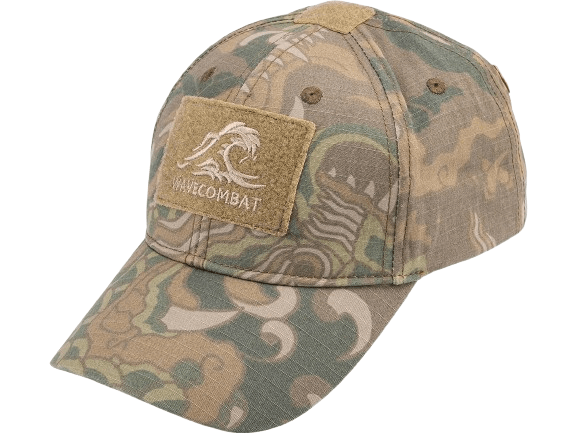 APS "Wave Combat" Baseball Cap (Color: Dragon Camo) image 0
