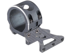 5KU Aluminum Custom Aimpoint Optic Ring Mount for Hi-CAPA Series Gas Airsoft Pistols (Color: Black) image 0
