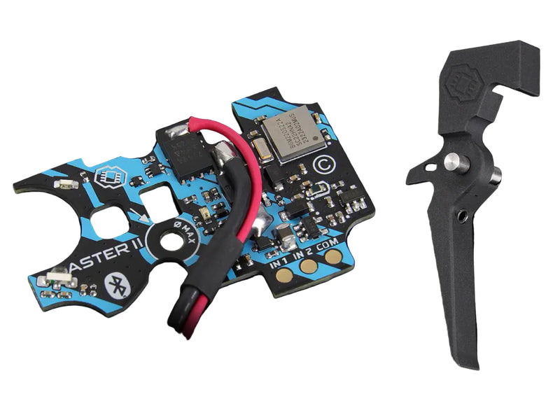 GATE ASTER II Bluetooth Airsoft Programmable MOSFET Module w/ Adjustable Quantum Trigger
(Type: V2 & HPA / Expert / Rear Wired)