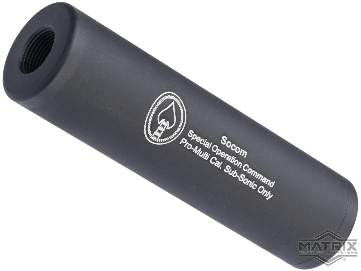 Matrix Airsoft Mock Silencer / Barrel Extension
(Model: SOCOM / 110mm)