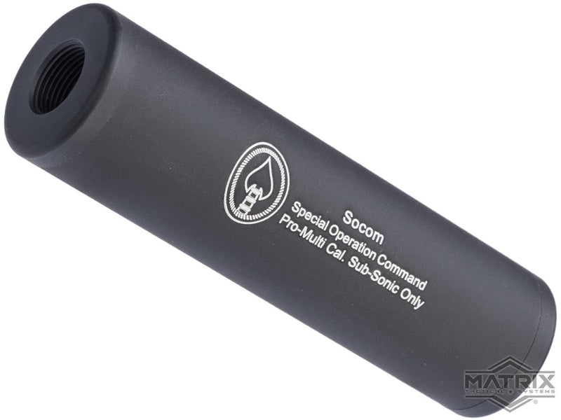 Matrix Airsoft Mock Silencer / Barrel Extension
(Model: SOCOM / 110mm)