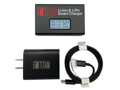 Titan Power Digital Charger for LiPo AEG Batteries
(Model: USB-C Charger)